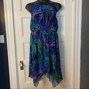 Lane Bryant multicolor Tropical Resort Dress 14/16